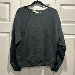 CHRLDR Gray Crew Neck Sweatshirt, Size Large